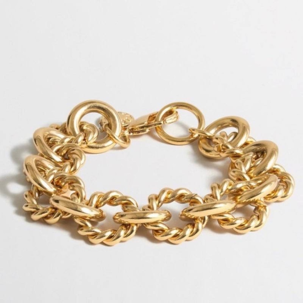 J. Crew Rope Link Bracelet